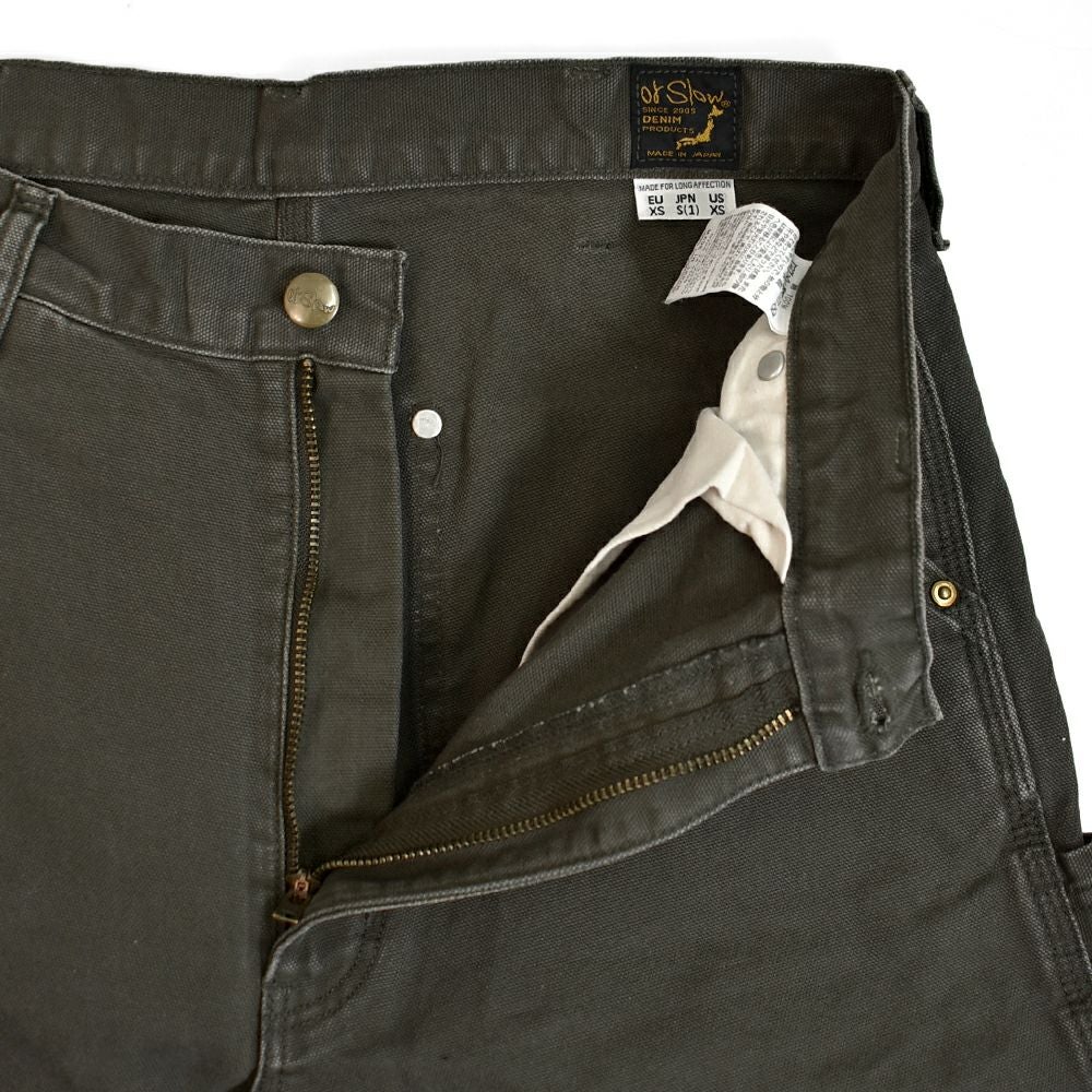 オアスロウ (orSlow) DAD'S FIT PAINTER PANTS BROWN, ARMY GREEN オアスロウ (orSlow) DAD'S FIT PAINTER PANTS BROWN, ARMY GREEN