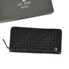 アインソフ (Ain Soph) メッシュラウンドファスナー長財布 革財布 黒 DA1603-CNP