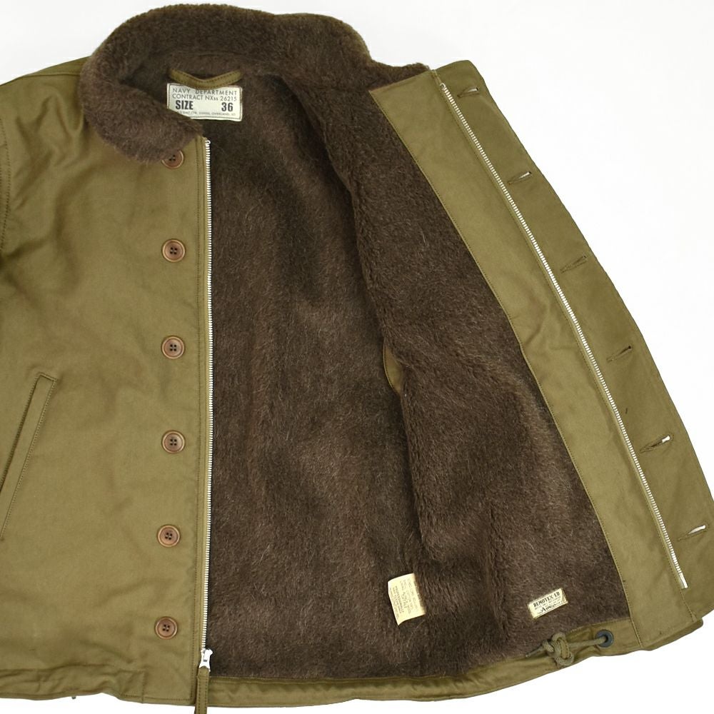 コリンボ (COLIMBO) OBSERVER JKT. -1ST (TYPE N-1) -左胸 U.S.N.PRINT