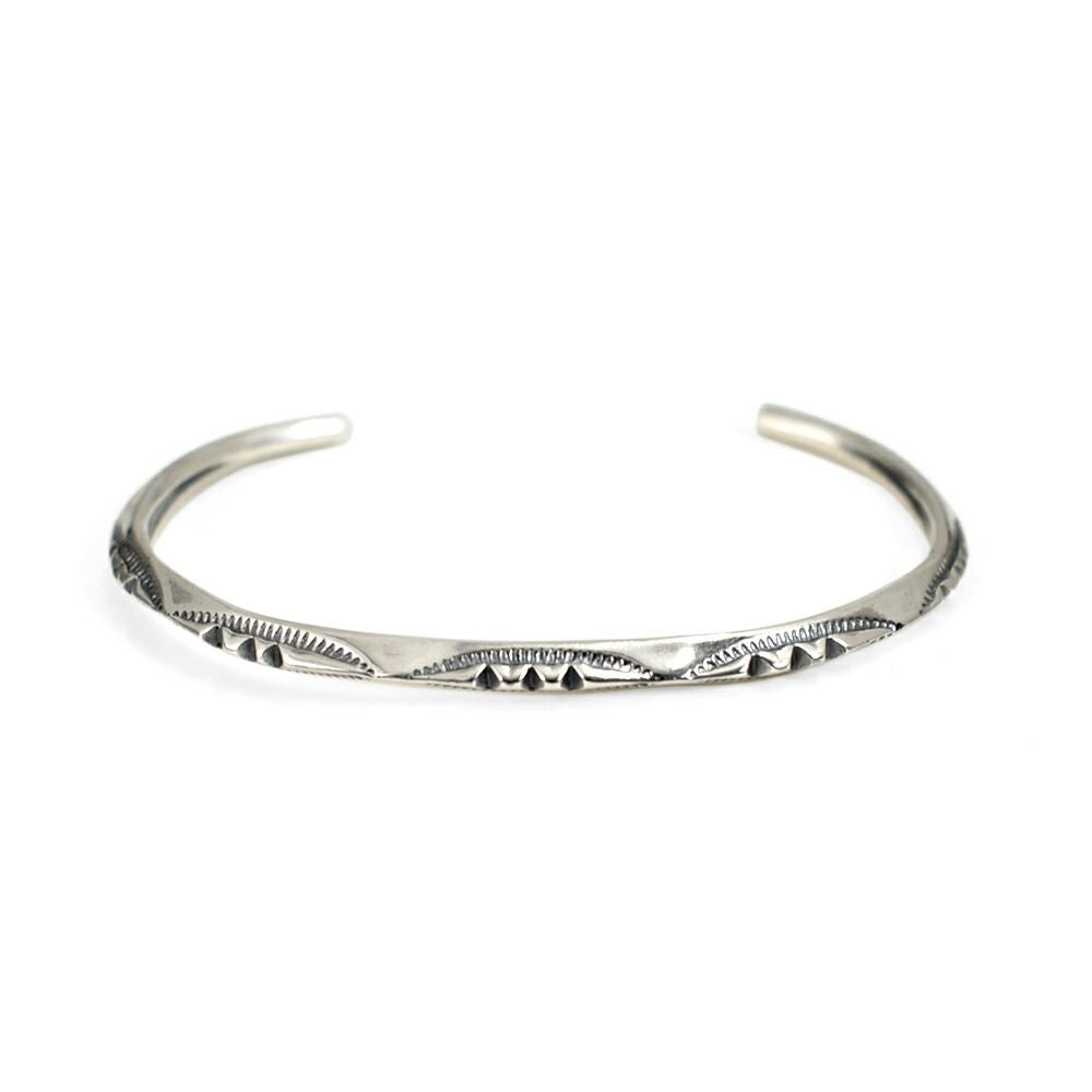 ラリースミス (LARRY SMITH) LADIE’S EXTRA THIN TRIANGLE BRACELET -３POINT- トライアングルバングル シルバーアクセサリー BR-0122-L