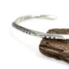 ラリースミス (LARRY SMITH) LADIE’S EXTRA THIN TRIANGLE BRACELET -３POINT- トライアングルバングル シルバーアクセサリー BR-0122-L