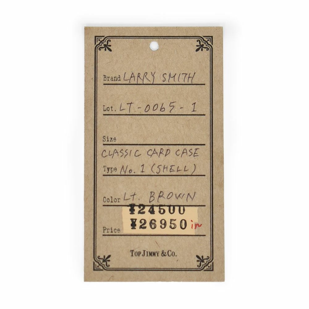 ラリースミス (LARRY SMITH) CLASSIC CARD CASE No. 1 (SHELL