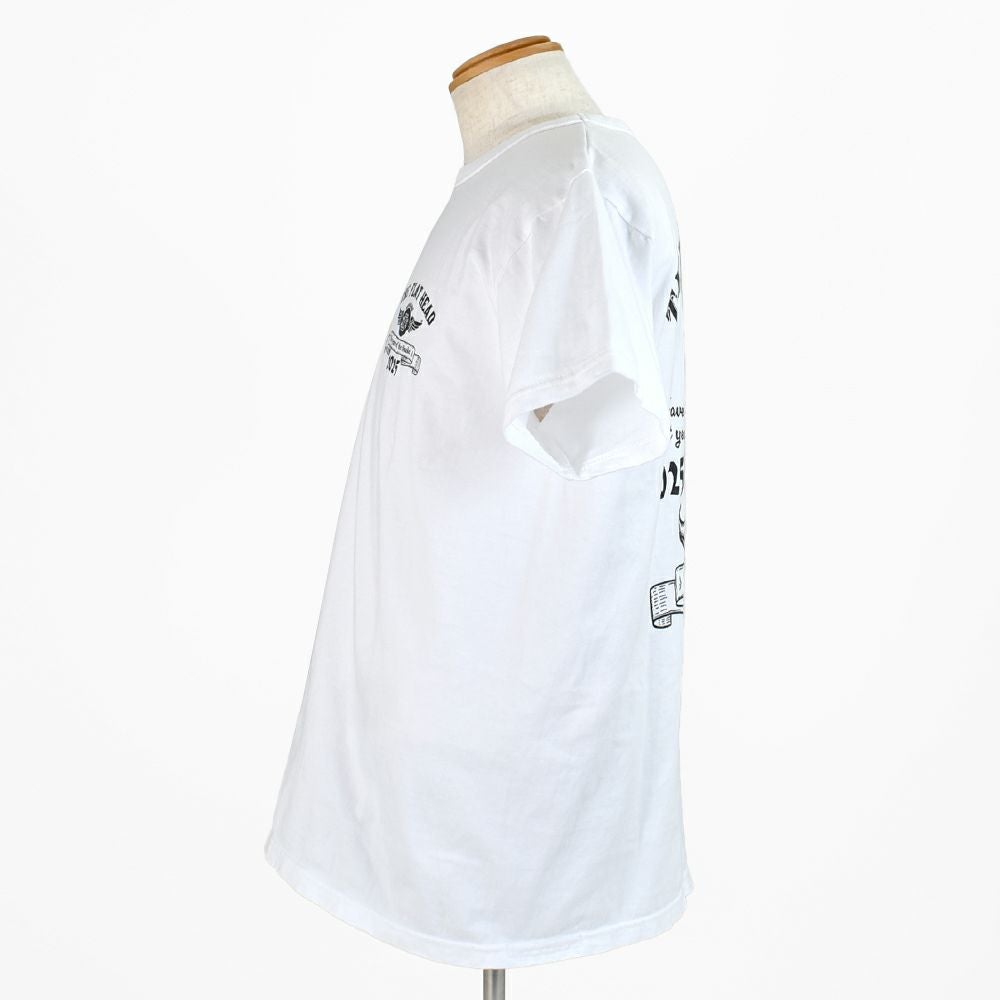 フラットヘッド(THE FLAT HEAD) 小松美羽 干支 Tシャツ 巳 半袖