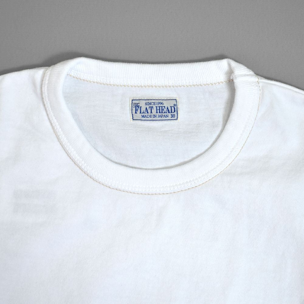 フラットヘッド(THE FLAT HEAD) 小松美羽 干支 Tシャツ 巳 半袖プリントTシャツ FN-THC-KM16