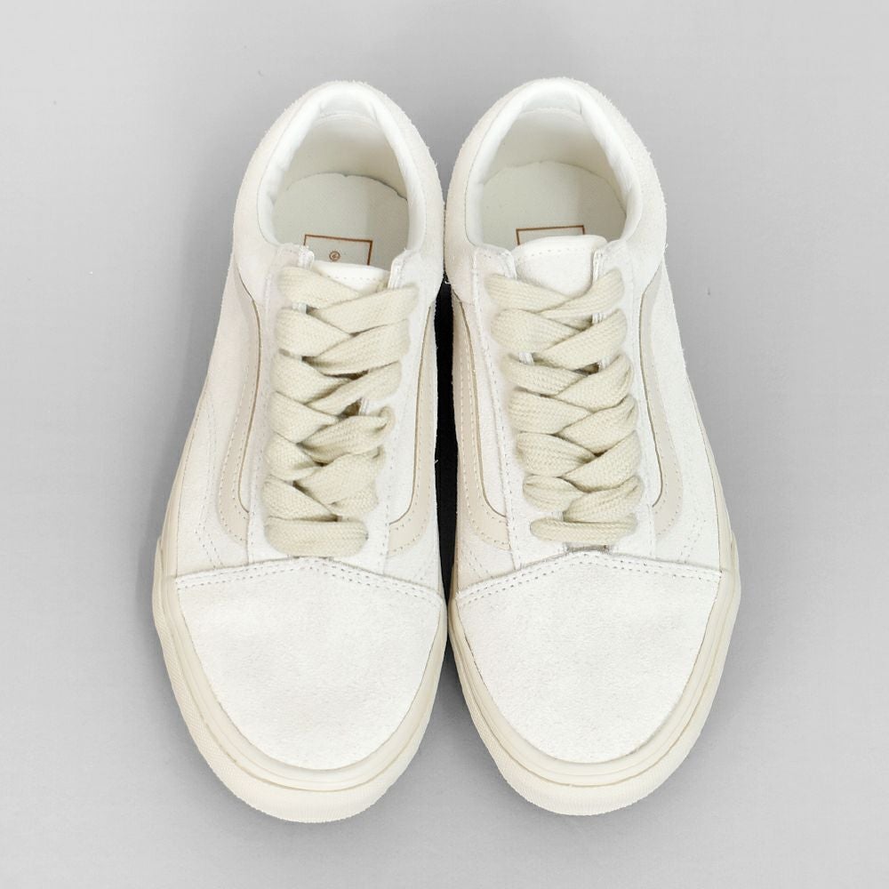 バンズ/ヴァンズ (VANS) OLD SKOOL OVERSIZED LACE marshmallow オールドスクール 靴 ローカットスニーカー VN000CR5FS8