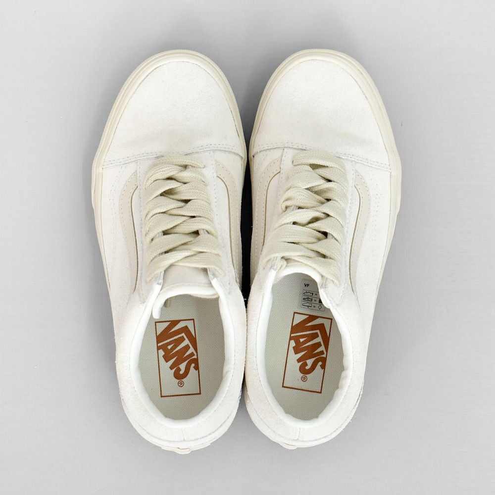 バンズ/ヴァンズ (VANS) OLD SKOOL OVERSIZED LACE marshmallow オールドスクール 靴 ローカットスニーカー VN000CR5FS8