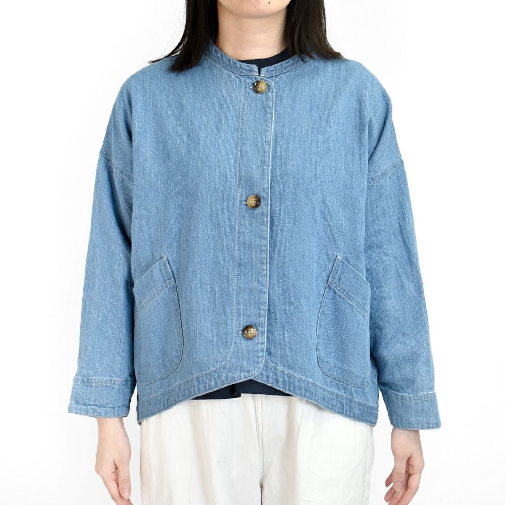 ブリスバンチ (Bliss bunch) ラウンドヘムJKT デニムジャケット R751-224