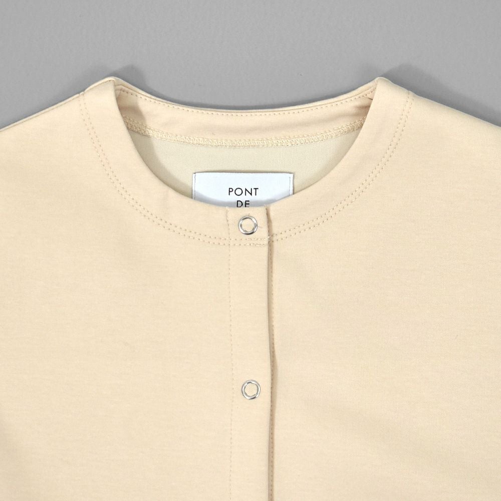 ポンデシャロン (PONT DE CHALONS) ドロップスナップカーデ カットソーカーディガン ライトアウター 22510313