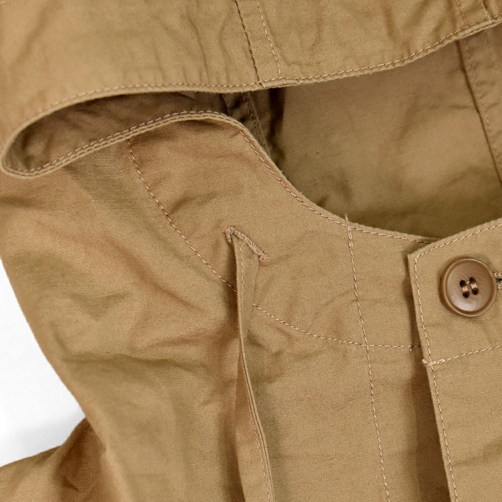 ダントン (DANTON) SHORT HOODED JACKET ライトアウター フード付きコート DT-A0474CFD