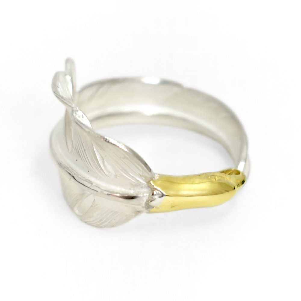 ラリースミス (LARRY SMITH) EAGLE HEAD KAZEKIRI FEATHER RING No. 23