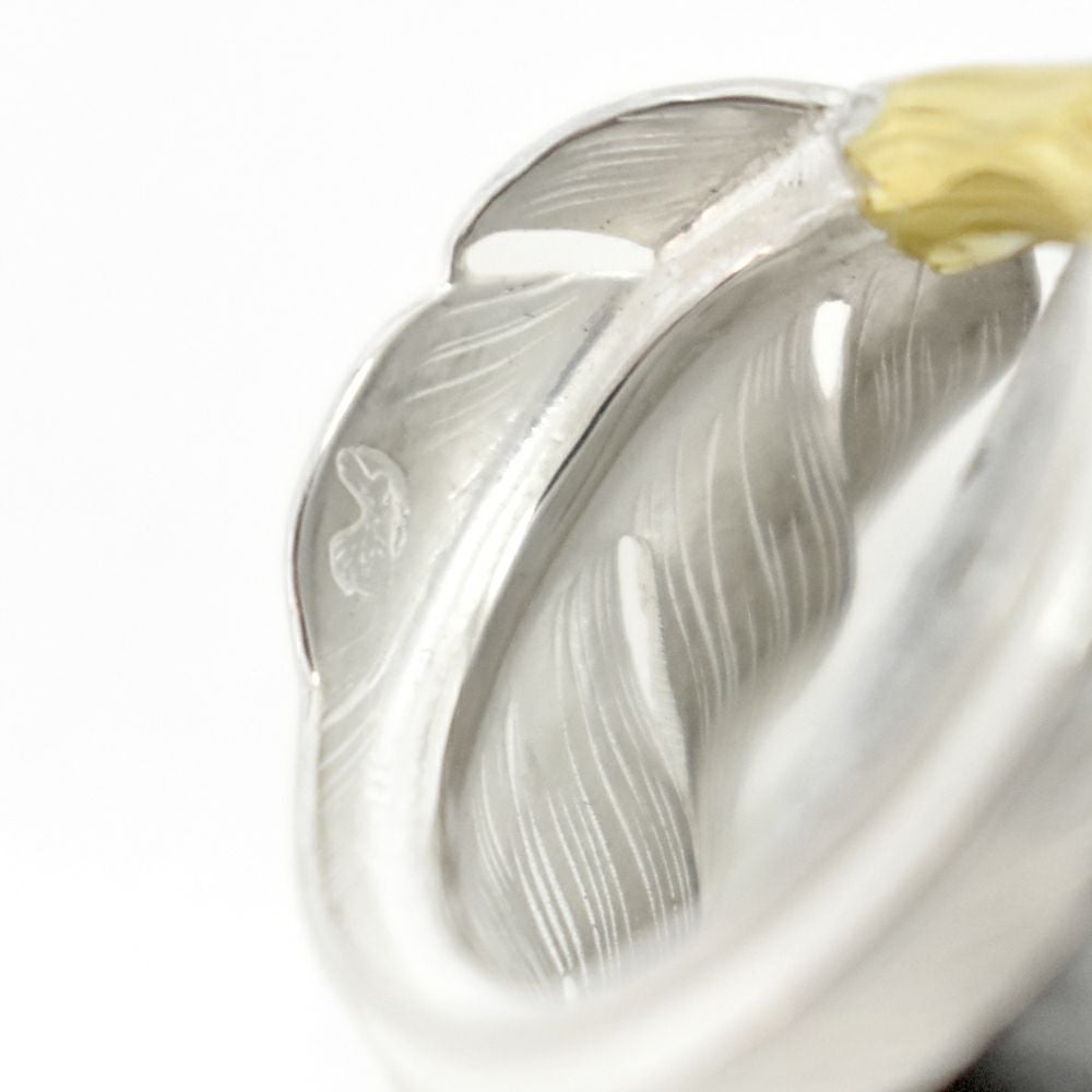 ラリースミス (LARRY SMITH) EAGLE HEAD KAZEKIRI FEATHER RING No. 23