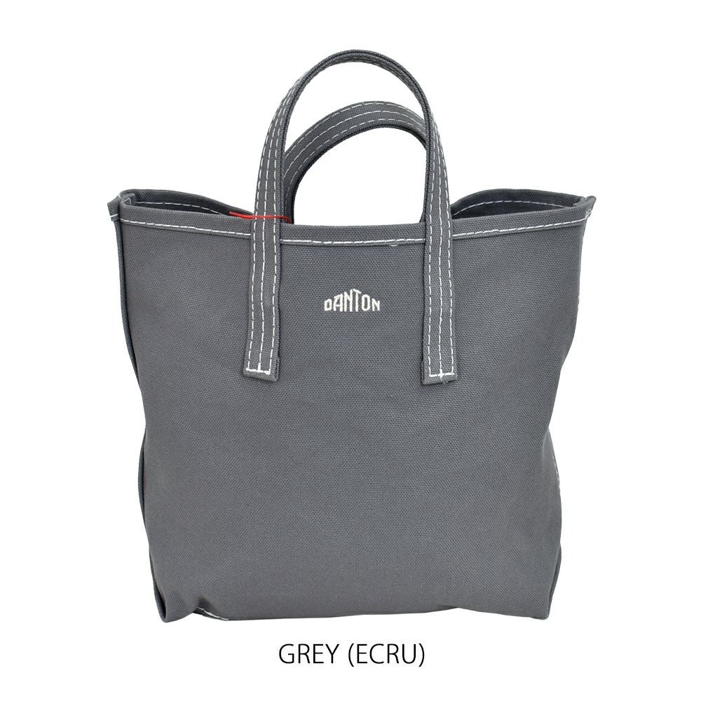 ダントン (DANTON) VOSGES MOYEN COTTON CANVAS TOTE BAG キャンバストートバッグ GREY(ECRU)