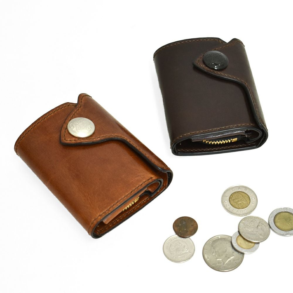 デラックスウエア (DELUXEWARE) THREEFOLD WALLET 二つ折り財布 レザー