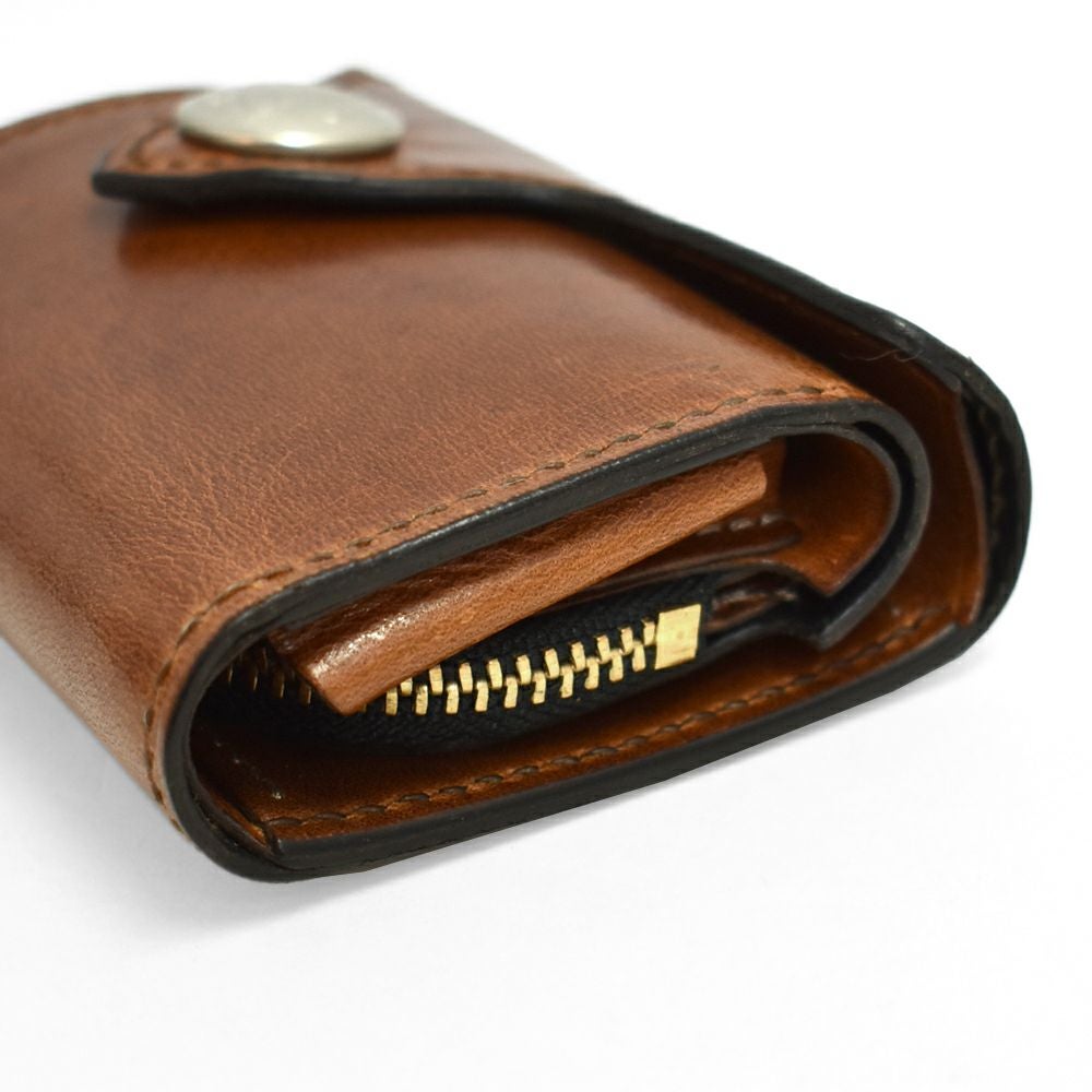 デラックスウエア (DELUXEWARE) THREEFOLD WALLET 二つ折り財布 レザー