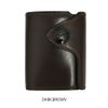 デラックスウエア (DELUXEWARE) THREEFOLD WALLET 二つ折り財布 レザーウォレット DLW-005 DARK.BROWN