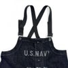 コリンボ (COLIMBO) OLD MIDSHIPMEN'S BIB OVERRALL =CUSTOM= -NAMELESS NAVAL PERSONNEL- オールドシップメンズビブオーバーオール デニムオーバーオール つなぎ ZZ-0221