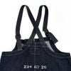 コリンボ (COLIMBO) OLD MIDSHIPMEN'S BIB OVERRALL =CUSTOM= -NAMELESS NAVAL PERSONNEL- オールドシップメンズビブオーバーオール デニムオーバーオール つなぎ ZZ-0221