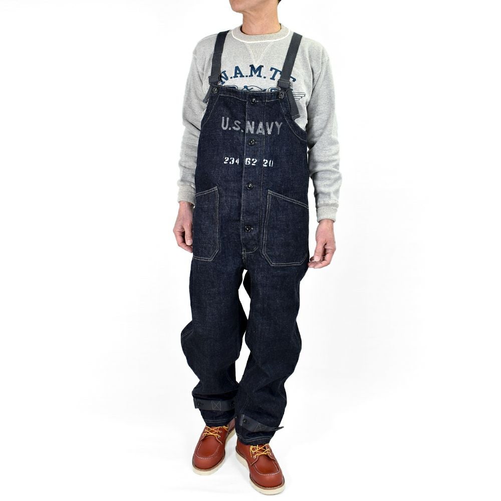 アワサカナコリンボ COLIMBO ビブ オーバーオール M ステンシル コリンボ (COLIMBO) OLD MIDSHIPMEN'S BIB OVERRALL =CUSTOM