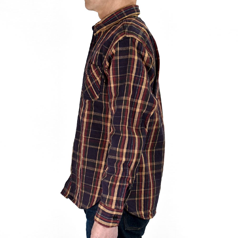 デラックスウエア (DELUXEWARE) JAPAN ANTIQUE COLOR 長袖チェック