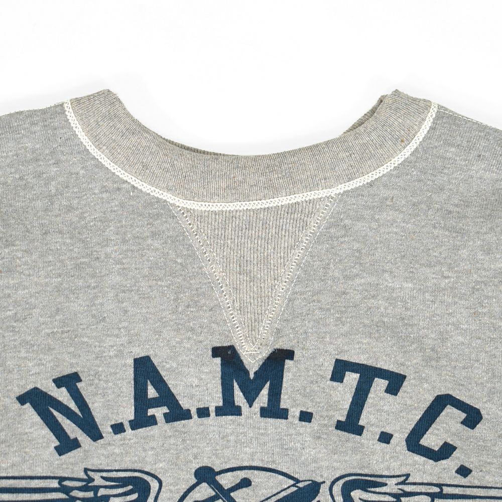 ウエアハウス (WAREHOUSE) Lot 403 N.A.M.T.C 長袖プリントトレーナー
