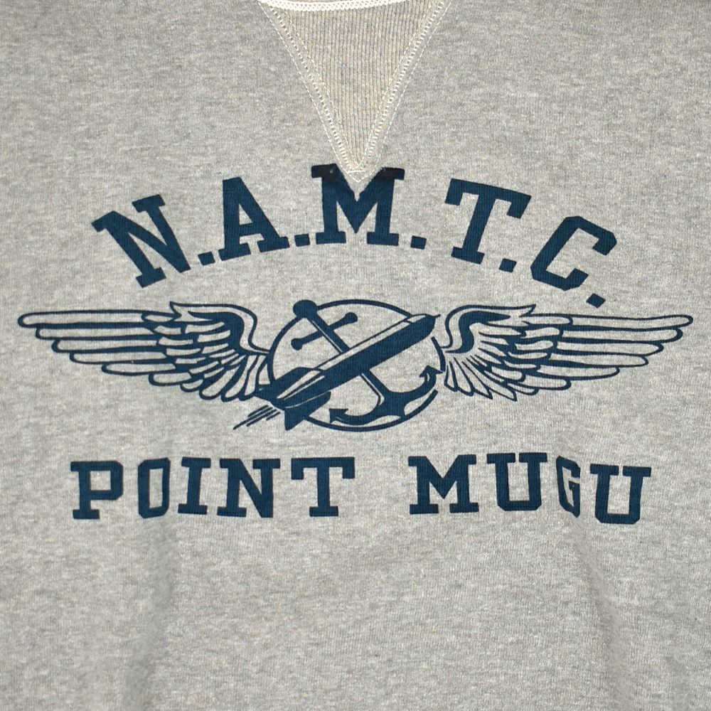 ウエアハウス (WAREHOUSE) Lot 403 N.A.M.T.C 長袖プリントトレーナー スウェットシャツ 403