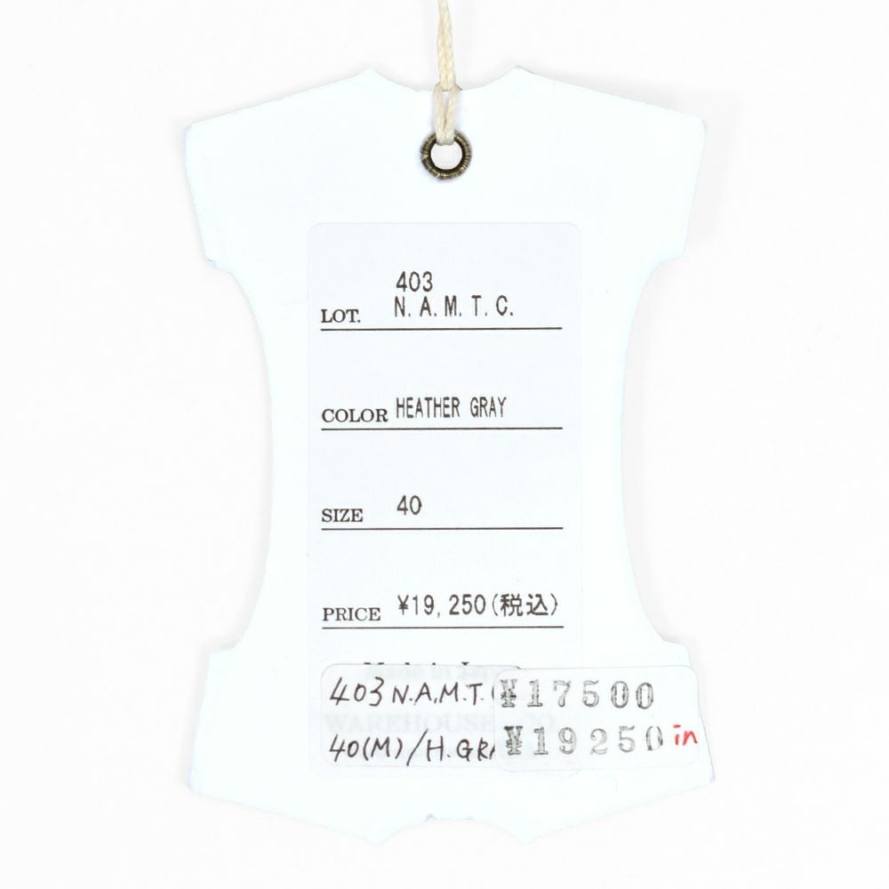 ウエアハウス (WAREHOUSE) Lot 403 N.A.M.T.C 長袖プリントトレーナー スウェットシャツ 403