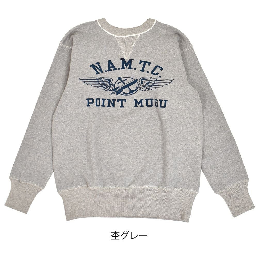 ウエアハウス (WAREHOUSE) Lot 403 N.A.M.T.C 長袖プリントトレーナー