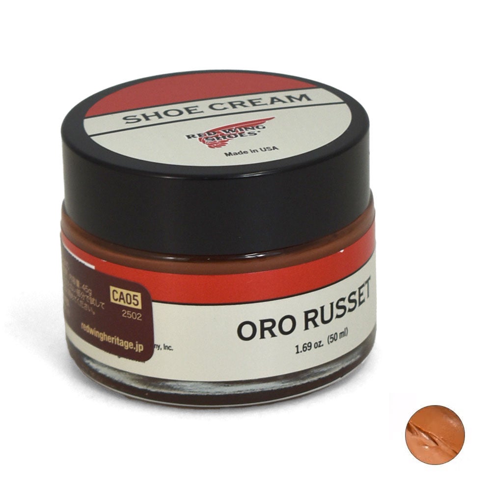 レッドウィング(RED WING)BOOT CREAM　ORO-RUSSETブーツクリーム 純正 ケア用品オロラセット 98036