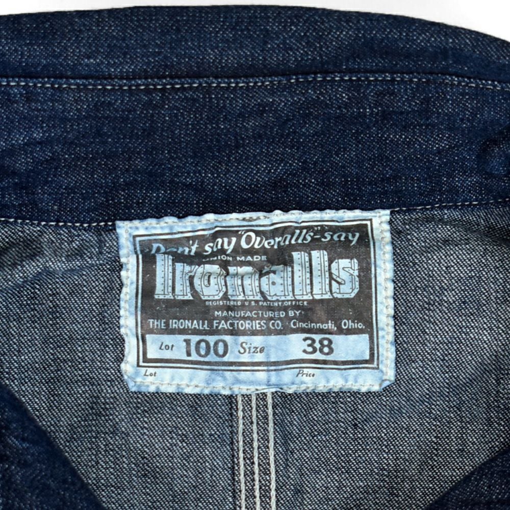 フリーホイーラーズ (FREEWHEELERS) -Lot 100 DENIM JAKET- 1920-1930s STYLE WORK CLOTHING Original 10oz Indigo Denim デニムジャケット アウター 2511001