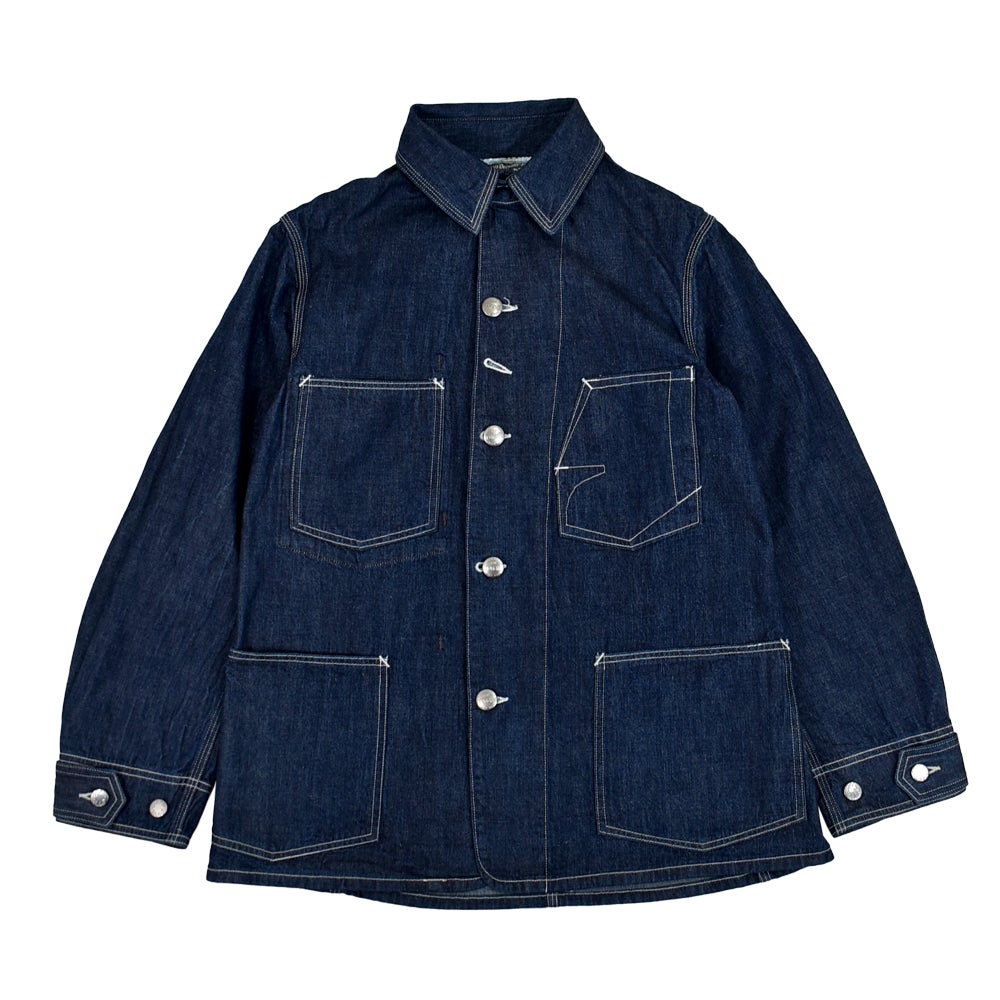 フリーホイーラーズ (FREEWHEELERS) -Lot 100 DENIM JAKET- 1920-1930s STYLE WORK CLOTHING Original 10oz Indigo Denim デニムジャケット アウター 2611001 10oz INDIGO DENIM