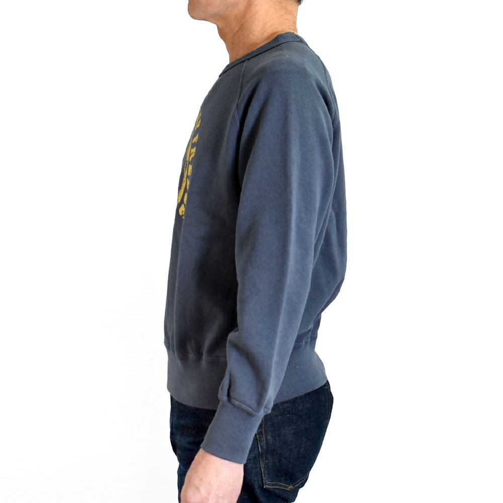 コリンボ (COLIMBO) LAGERGELD SWEAT RAGLAN SWEAT -O.D.F. 1977- ラガーフェルドラグランスウェット 長袖プリントスウェットシャツ ラグランスリーブスウェットシャツ ZA-0404