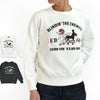 コリンボ (COLIMBO) LAGERGELD SWEAT RAGLAN SWEAT -EB-66 =BLINDIN' THE ENEMY=- ラガーフェルドラグランスウェット 長袖プリントスウェットシャツ ラグランスリーブスウェットシャツ ZA-0405
