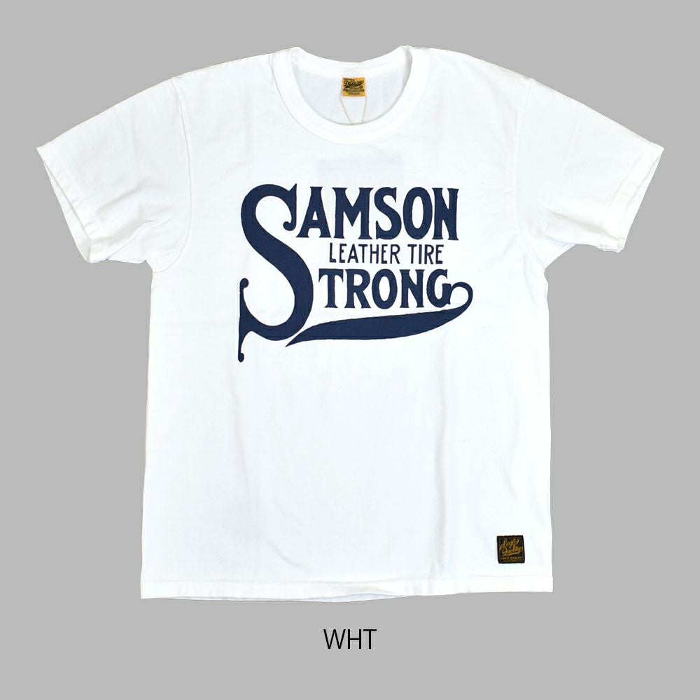 デラックスウエア (DELUXEWARE) SAMSON 半袖プリントTシャツ SDTS-2501 WHITE