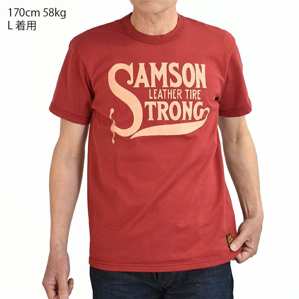 デラックスウエア (DELUXEWARE) SAMSON 半袖プリントTシャツ SDTS-2501