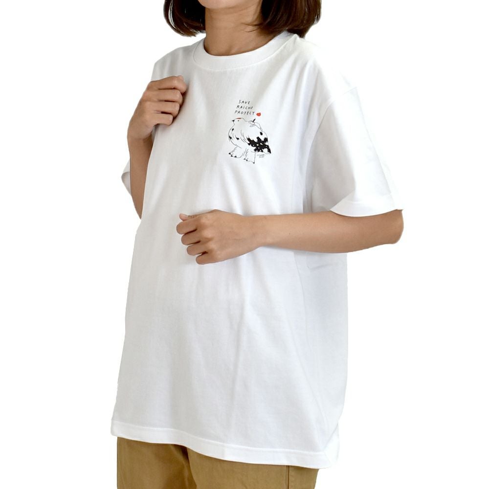 マーブルシュッド (marble SUD) raicho point S/S TEE 半袖Tシャツ
