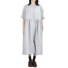 ケレン(KELEN) -MIIA- WIDE DESIGN DRESS 5分袖シャツワンピース LKL25HOP2055