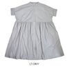 ケレン(KELEN) -MIIA- WIDE DESIGN DRESS 5分袖シャツワンピース LKL25HOP2055LT.GRAY