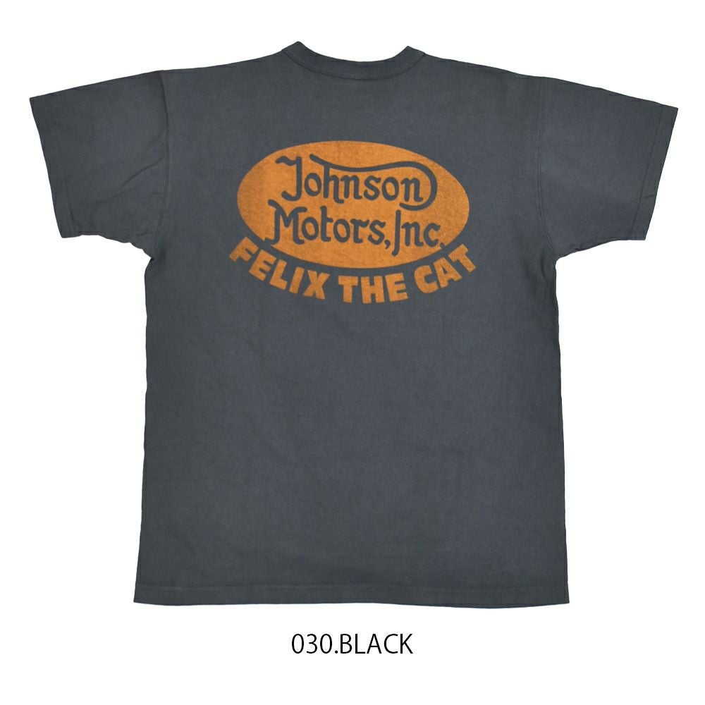 トイズマッコイ (TOYS McCOY) FELIX THE CAT TEE -JOHNSON MOTORS- 半袖プリントTシャツ FELIX THE CAT ポルシェ550スパイダー TMC2502