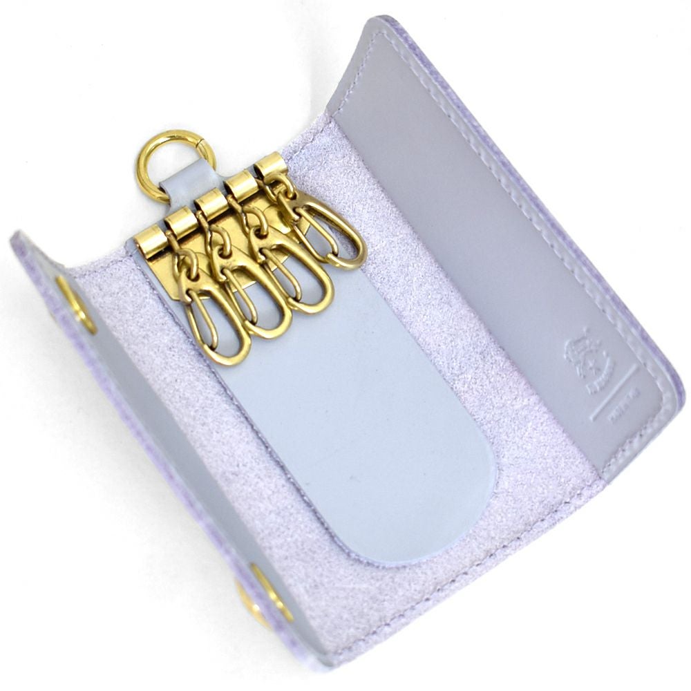 イルビゾンテ (IL BISONTE) キーケース 限定カラー リング付きレザーキーケース 54252305851 54252-3-05851