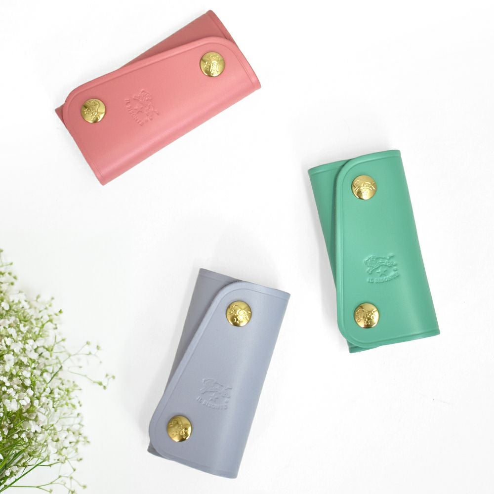 イルビゾンテ (IL BISONTE) キーケース 限定カラー レザーキーケース