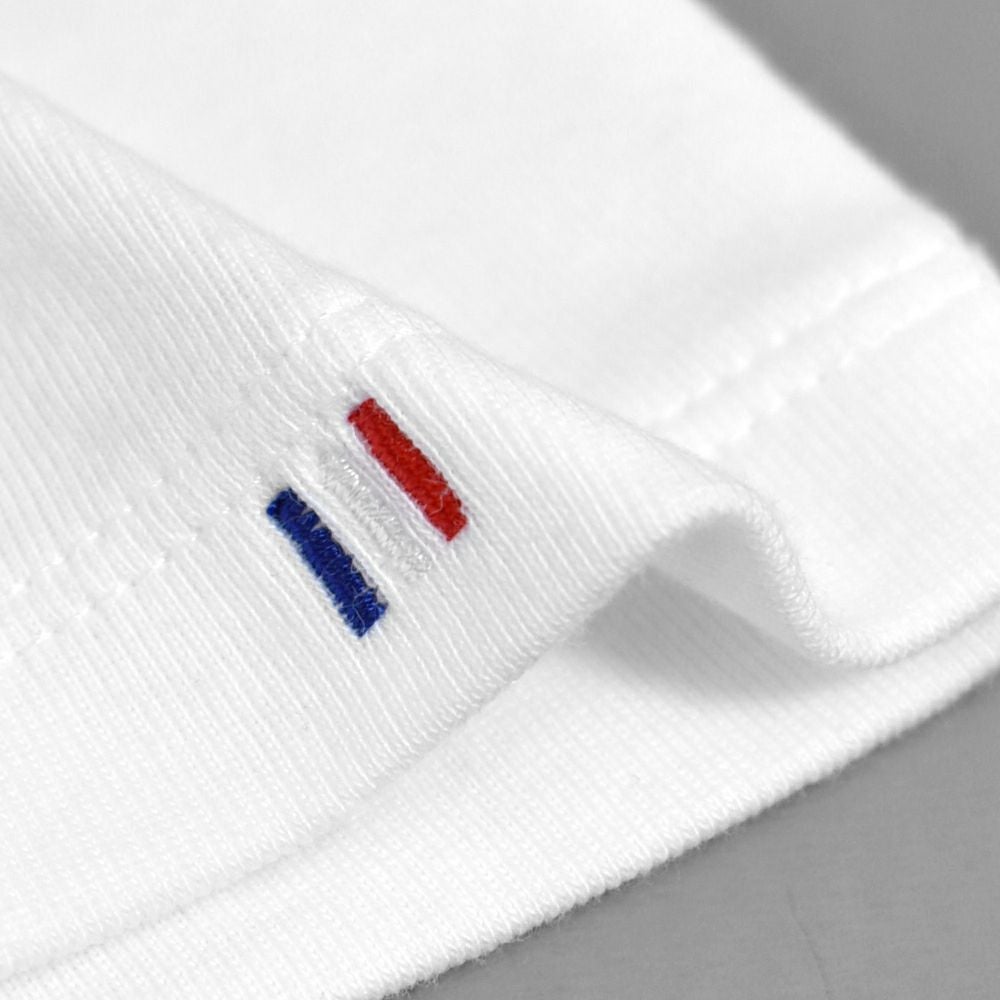 ポンデシャロン (PONT DE CHALONS) トロワ半袖PO 半袖コットンTシャツ ワンポイント刺繍 日本製 22413222