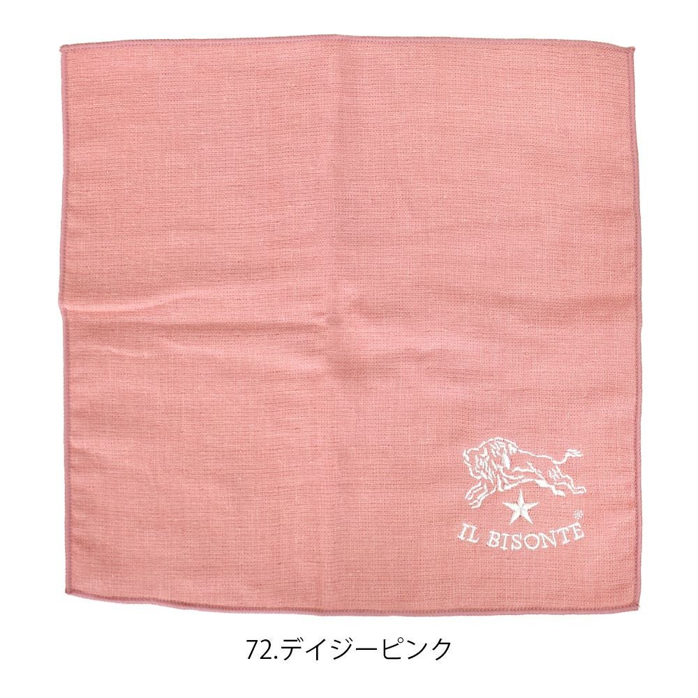 イルビゾンテ (IL BISONTE) ミニタオル 限定カラー ハンドタオル 54252-3-05185 54252305185 72.デイジーピンク