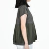 ケレン(KELEN) -UTA- 2WAY TUCK DESIGN TOPS 半袖シャツ ブラウス LKL25HBL2208