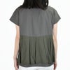 ケレン(KELEN) -UTA- 2WAY TUCK DESIGN TOPS 半袖シャツ ブラウス LKL25HBL2208