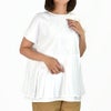 ケレン(KELEN) -UTA- 2WAY TUCK DESIGN TOPS 半袖シャツ ブラウス LKL25HBL2208