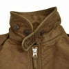 フリーホイーラーズ (FREEWHEELERS) -S-8 AVIATORS' JACKET- 1930~1940s MILITARY IMAGE SUMMER FLYING JACKET Original High Density Jungle Cloth SEPIA BROWN ミリタリージャケット ライトアウター コート 2521006
