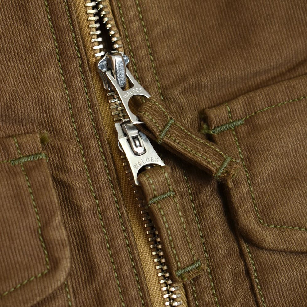 フリーホイーラーズ (FREEWHEELERS) -S-8 AVIATORS' JACKET- 1930~1940s MILITARY IMAGE SUMMER FLYING JACKET Original High Density Jungle Cloth SEPIA BROWN ミリタリージャケット ライトアウター コート 2521006