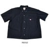 ダントン (DANTON) WOMEN'S DOT BUTTON B.D. SHORT SHIRT S/S 半袖デニムシャツ ブラウス DT-B0336DUG INDIGO