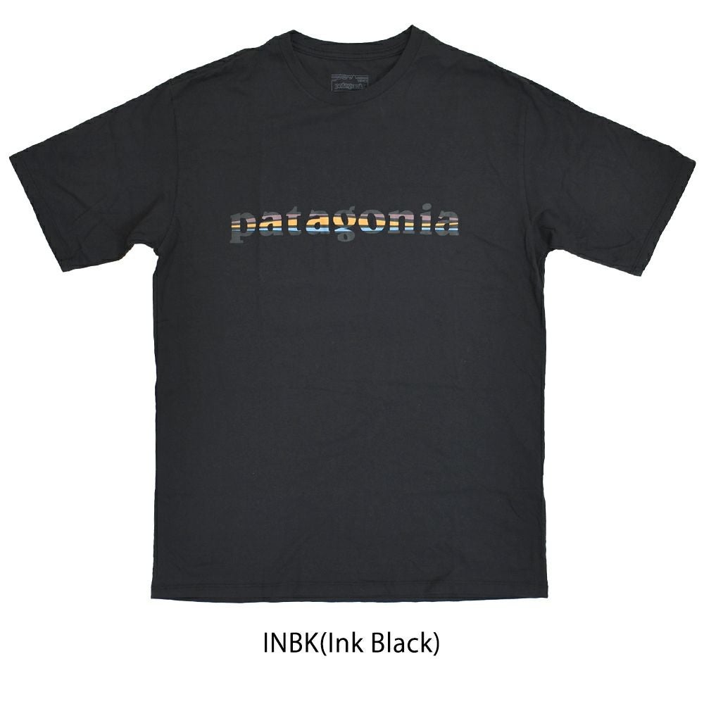 パタゴニア (PATAGONIA) メンズ '73 テキスト ロゴ オーガニック T