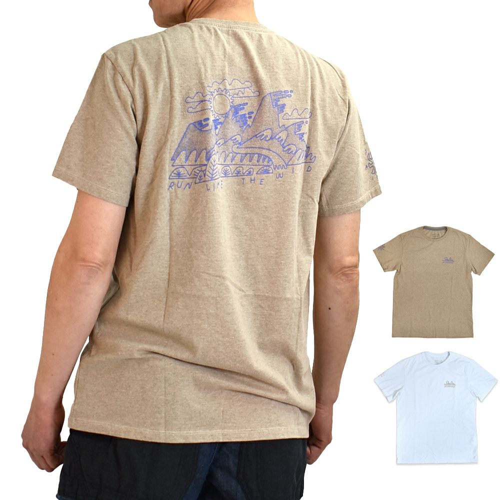 パタゴニア(PATAGONIA)メンズ ウインド ランナー レスポンシビリティー Men's Wind Runner Responsibili-Tee 半袖プリントTシャツ 37799
